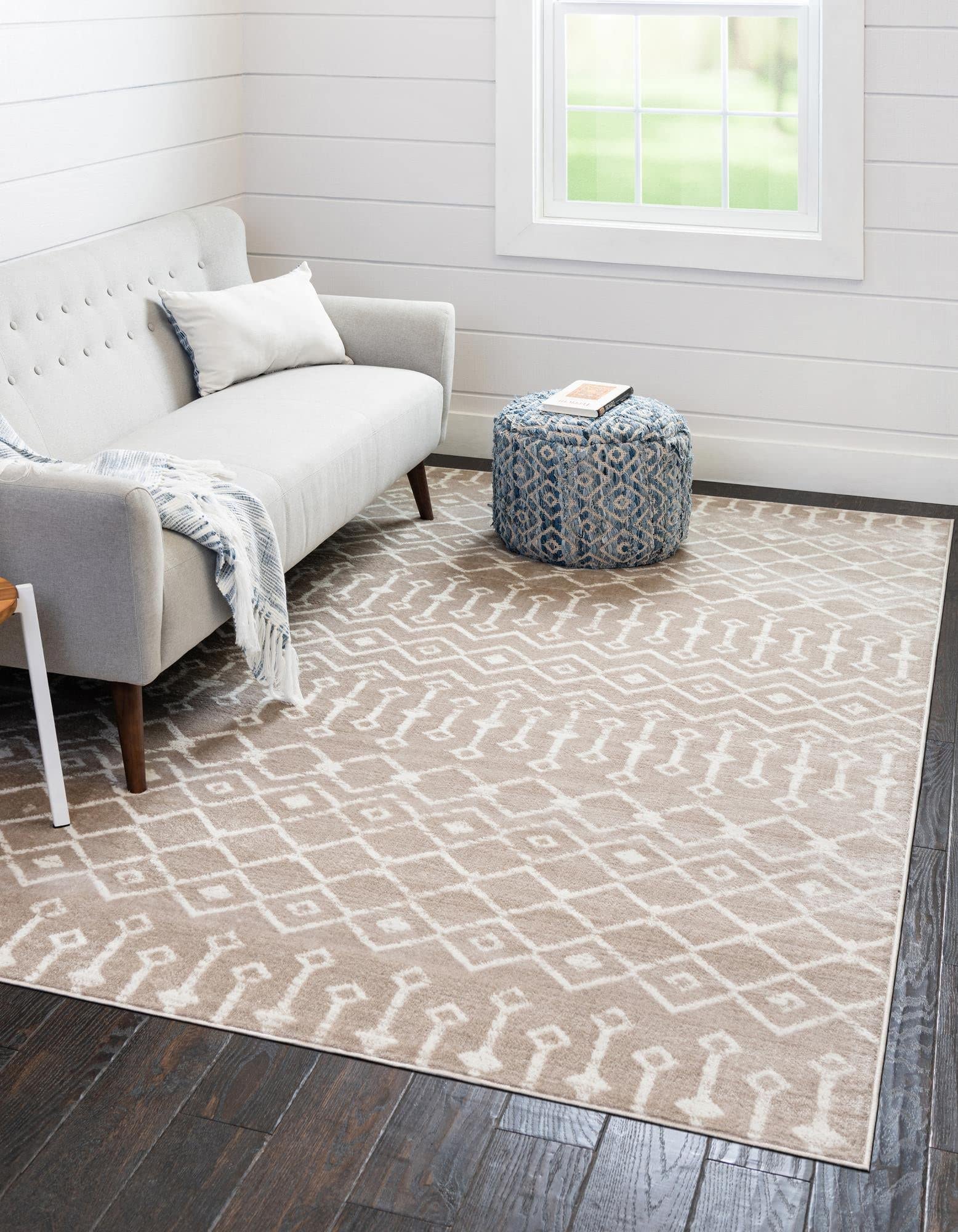 kanademono ラグ　Moroccan Design 140×200 Vintage Moroccan Style Rug 120×180 – KANADEMONO